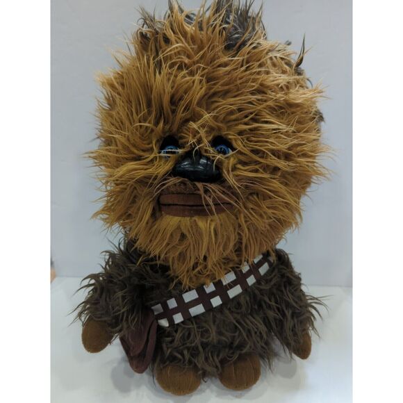 Chewbacca Plush Talking Stuffed Animal Large 16” Chewie Star Wars Work's! - Picture 1 of 7
